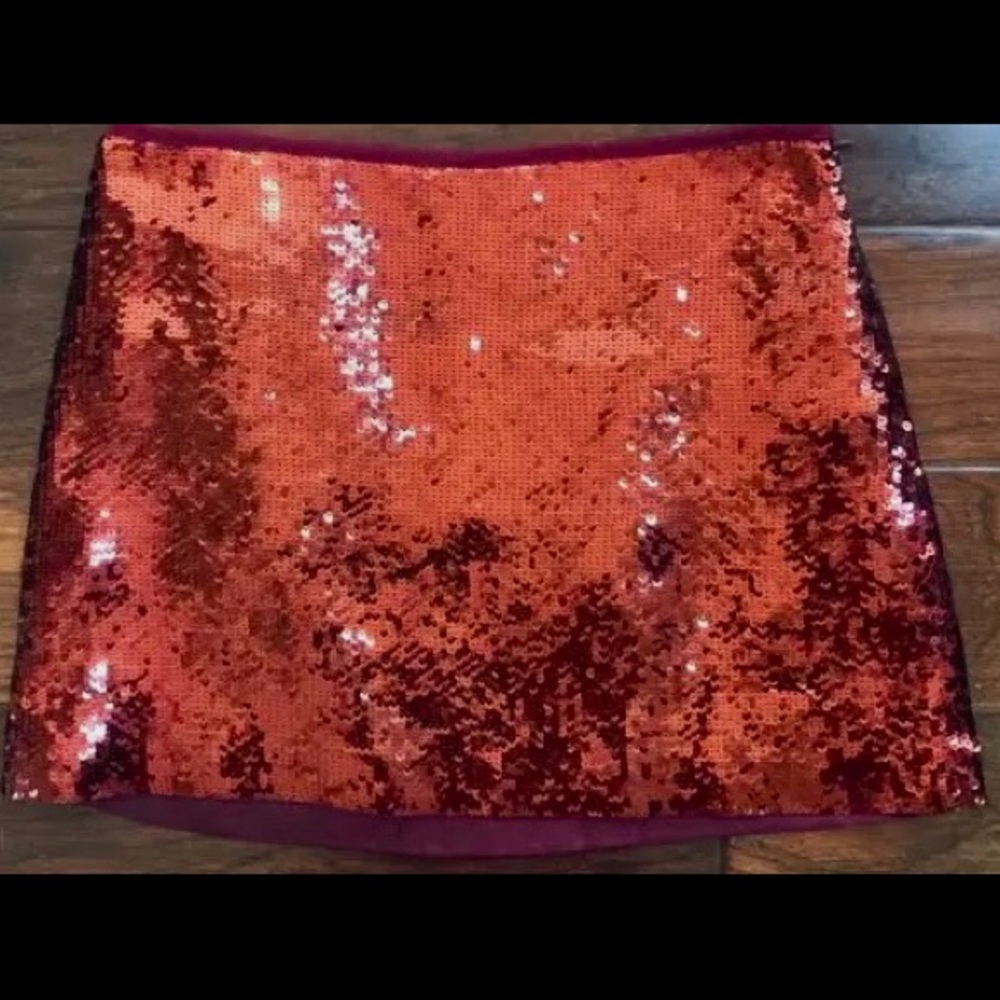 Theory sequined mini skirt size 0 Never Worn!